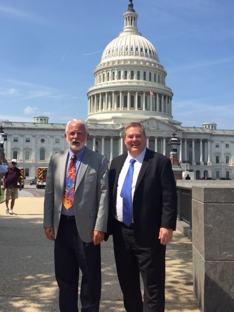 Don Forrester, CORE Executive Director, with Sean Milner, President, Baptist Children’s Village, Mississippi