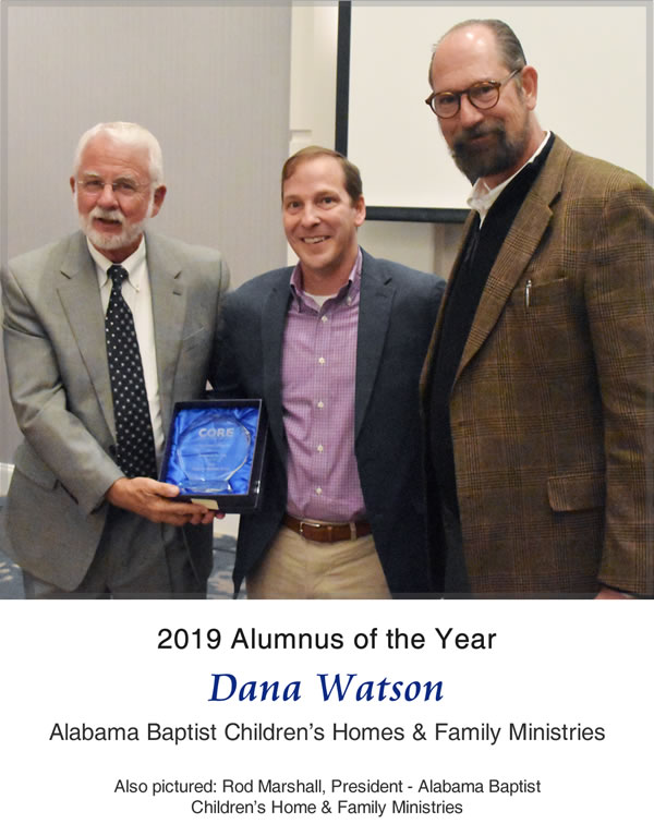 2019 CORE Alumnus of the Year-Dana Watson