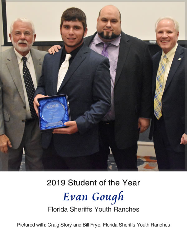 2019 CORE Student of the Year-Evan Gough