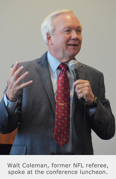 Walt Coleman - Former NFL Referee - Luncheon Speaker