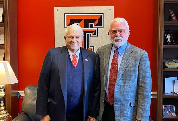 CORE Executive Director Don Forrester, Claire Sanderson, Senator Cornyn